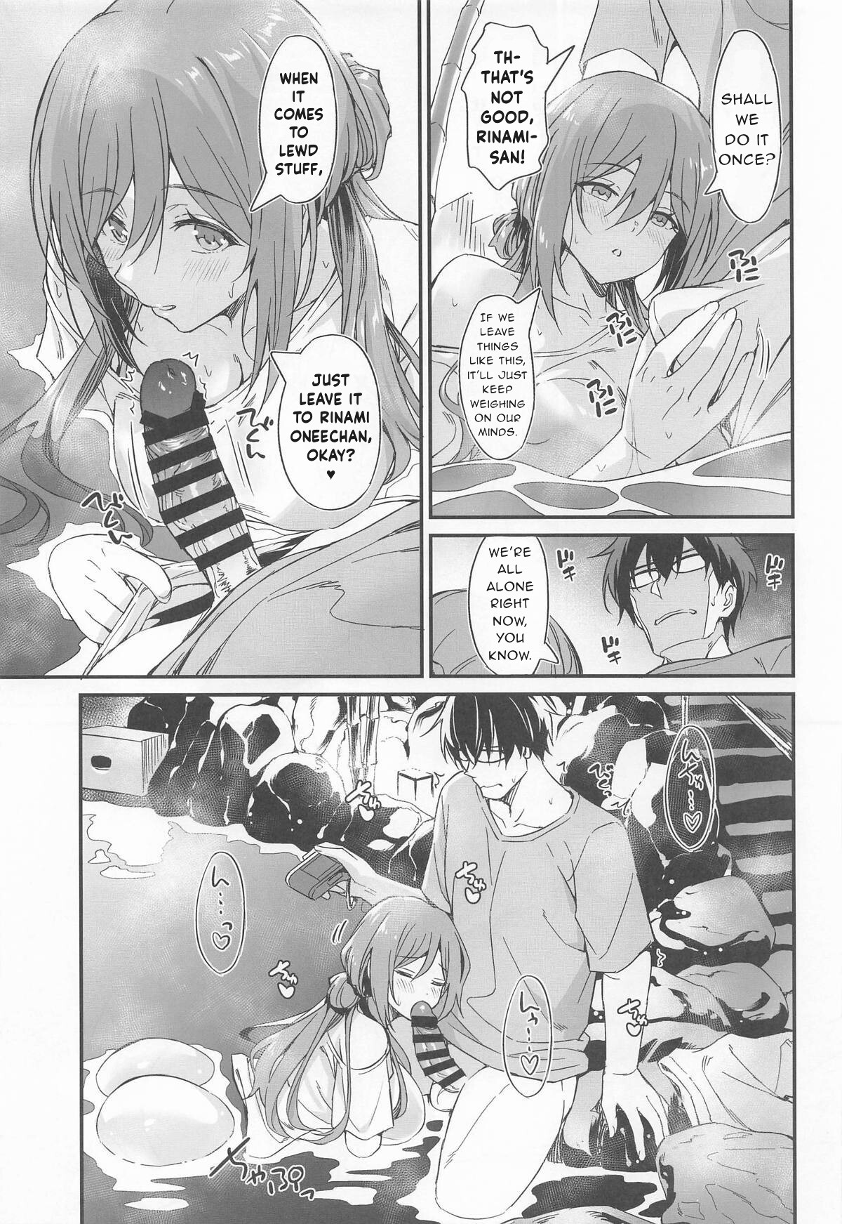 Hentai Manga Comic-Leave the Lewd Hotspring Stuff to Rinami Oneechan!-Read-6